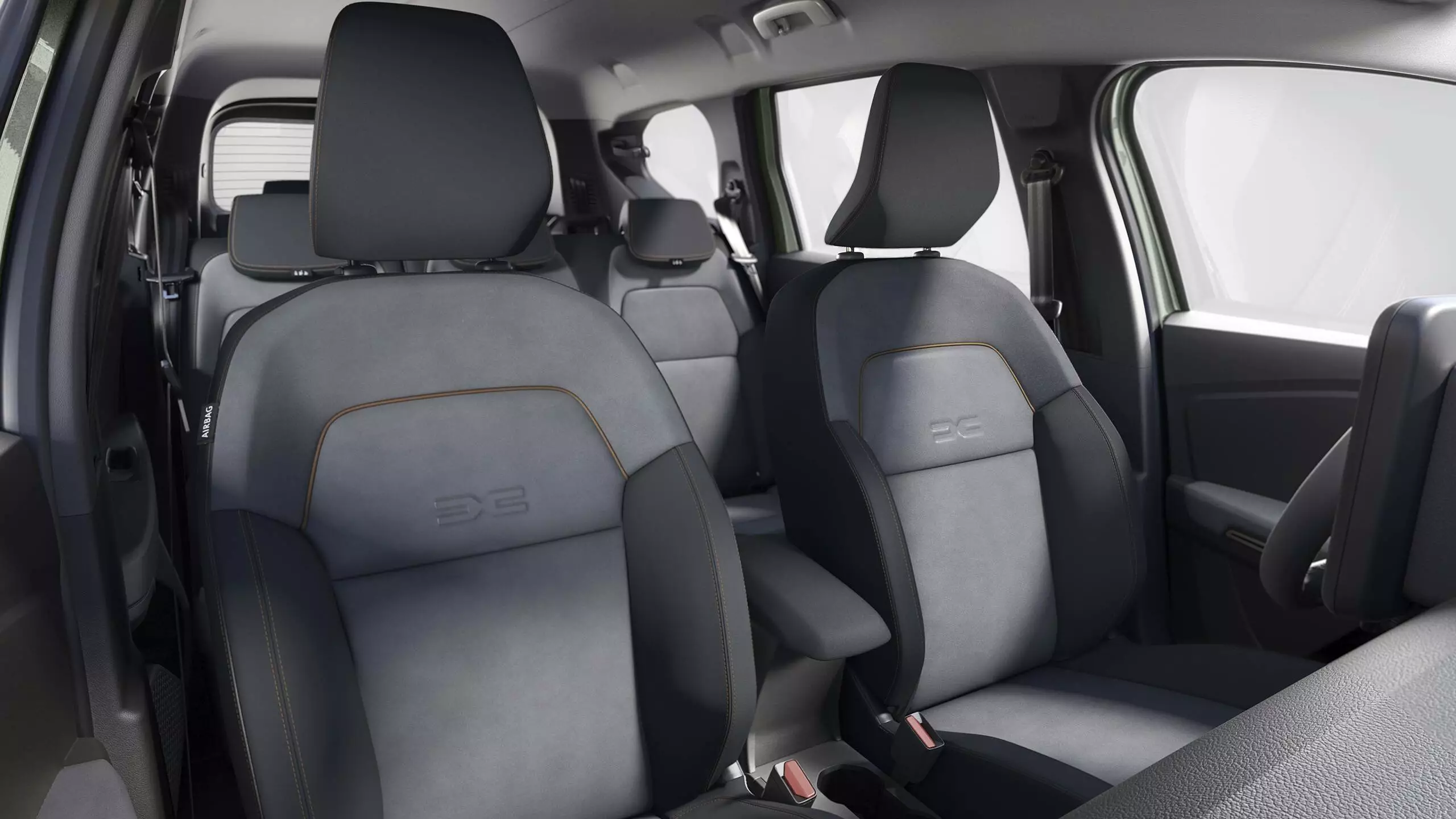 Innenraum eines Dacia Jogger