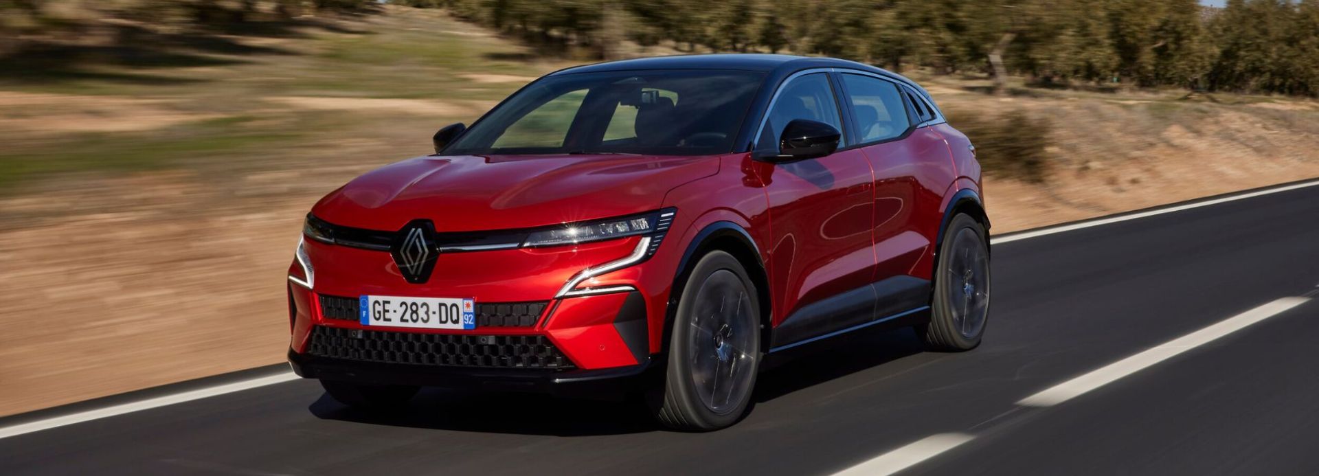 Renault Megane E-Tech elektrisch – Headerbild